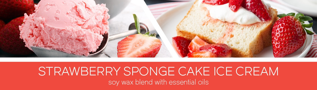 Strawberry Sponge Cake Ice Cream Fragrance-Goose Creek Candle