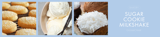 Sugar Cookie Milkshake Fragrance-Goose Creek Candle