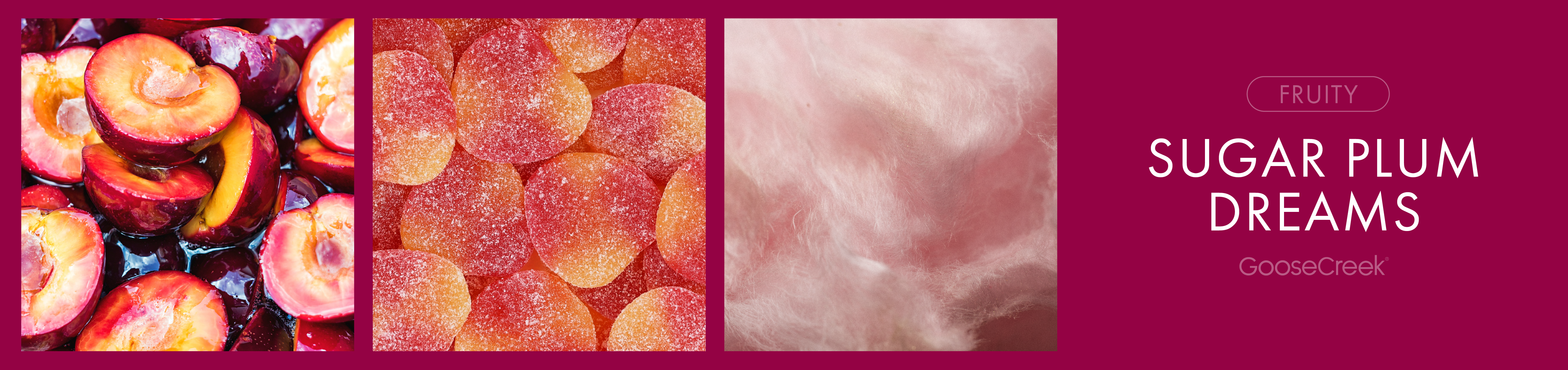 Sugar Plum Dreams Fragrance-Goose Creek Candle