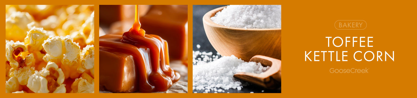 Toffee Kettle Corn Fragrance-Goose Creek Candle