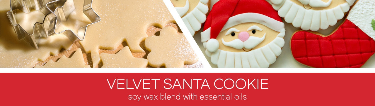 Velvet Santa Cookie Fragrance-Goose Creek Candle
