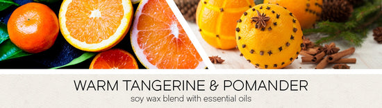 Warm Tangerine & Pomander Fragrance-Goose Creek Candle