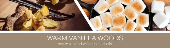 Warm Vanilla Woods Fragrance-Goose Creek Candle