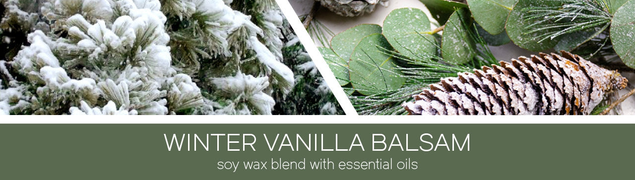 Winter Vanilla Balsam Fragrance-Goose Creek Candle
