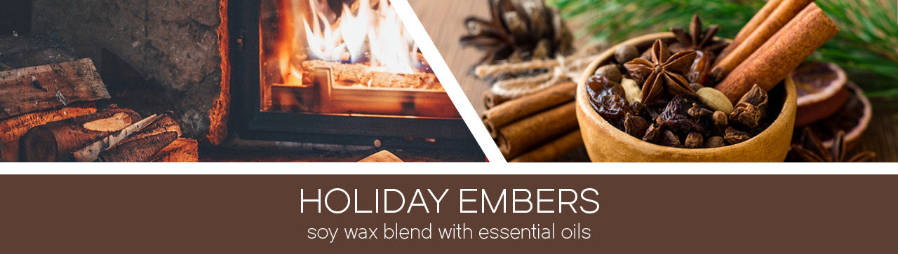 Holiday Embers Fragrance-Goose Creek Candle