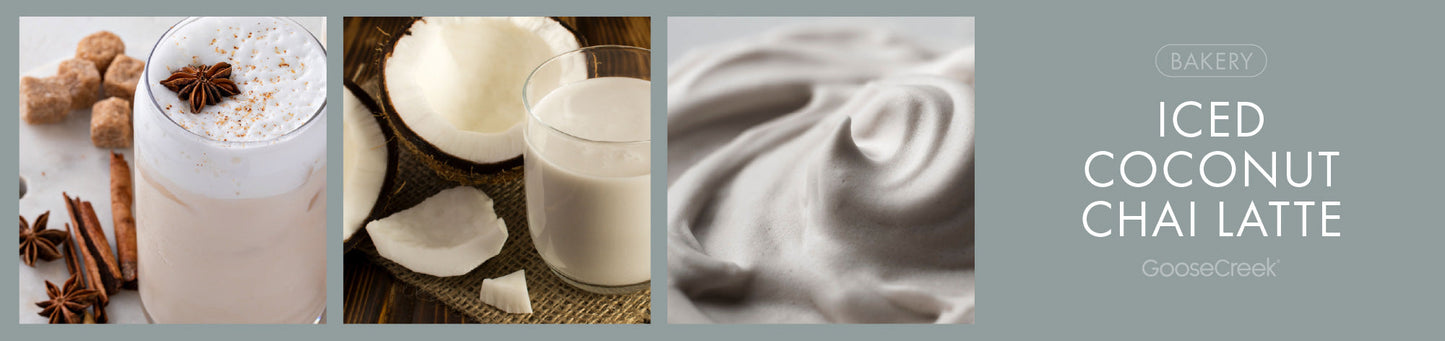 Iced Coconut Chai Latte Fragrance-Goose Creek Candle