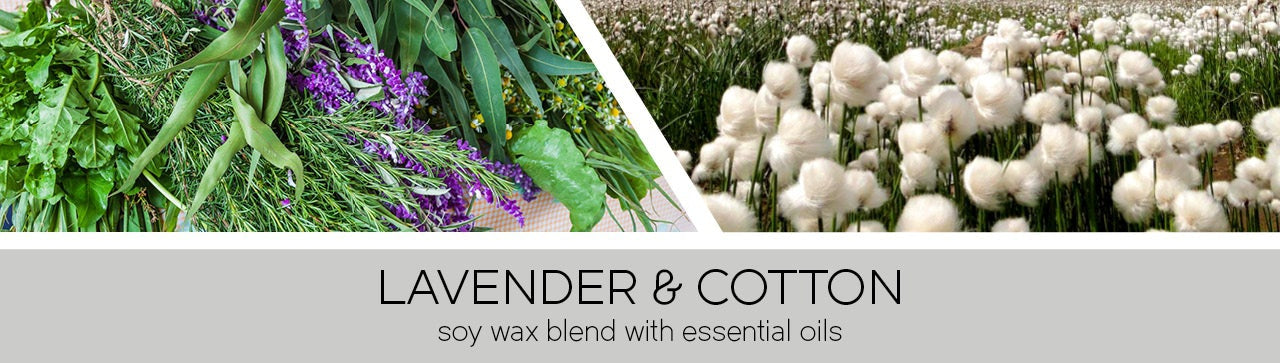 Lavender & Cotton Fragrance-Goose Creek Candle