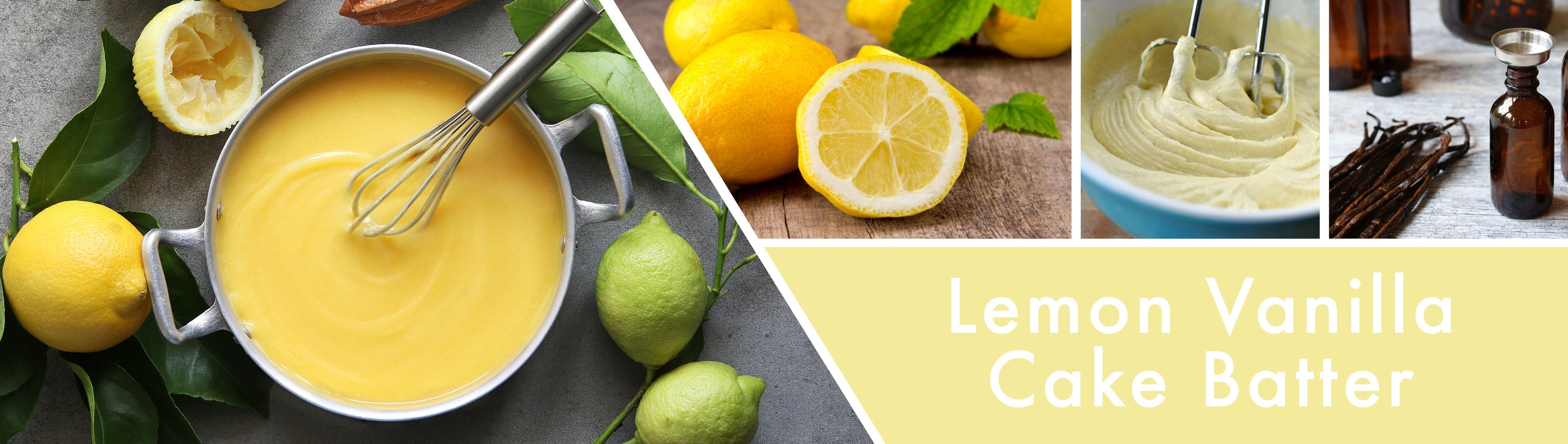 Lemon Vanilla Cake Batter Fragrance Goose Creek Candle