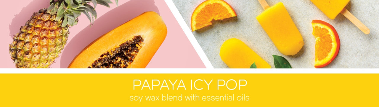 Papaya Icy Pop Fragrance-Goose Creek Candle