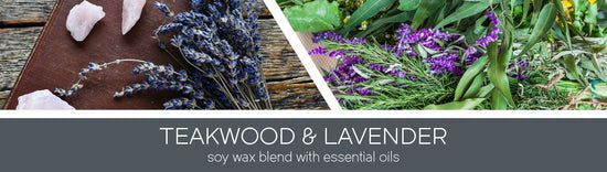 Teakwood & Lavender Fragrance-Goose Creek Candle