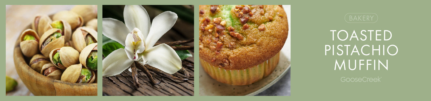 Toasted Pistachio Muffin Fragrance-Goose Creek Candle