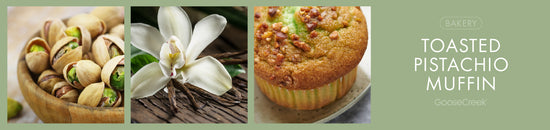 Toasted Pistachio Muffin Fragrance-Goose Creek Candle