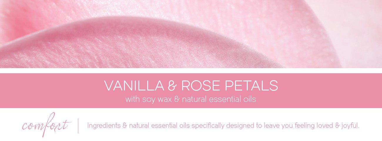Vanilla Rose Petals Fragrance-Goose Creek Candle