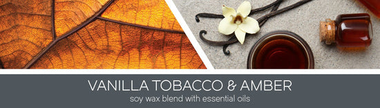 Vanilla Tobacco & Amber Fragrance-Goose Creek Candle