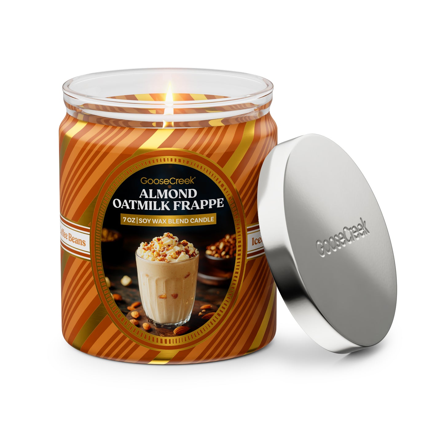 Almond Oatmilk Frappe 7oz Single Wick Candle
