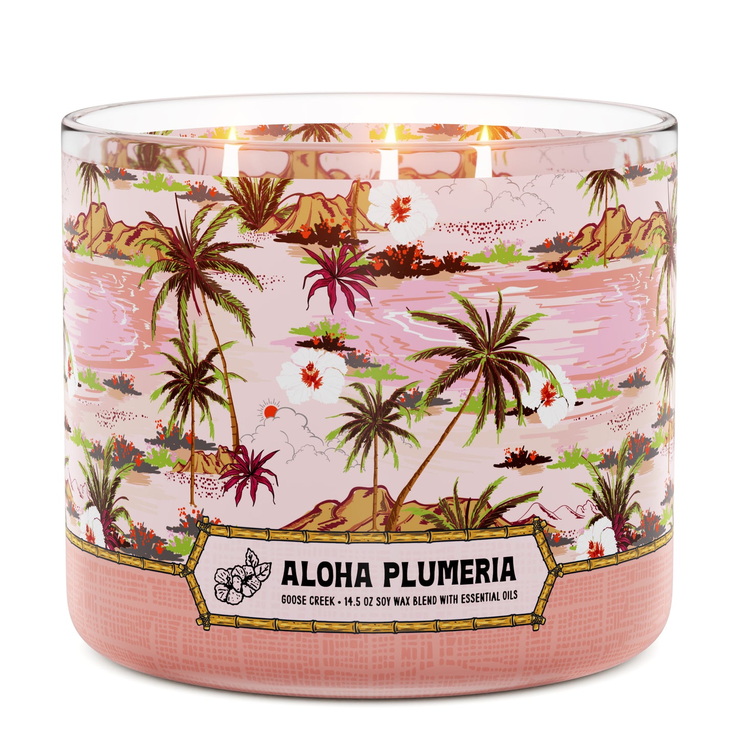 Aloha Plumeria 3-Wick Candle