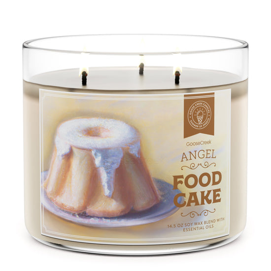 Angel Food Cake 3-Wick Candle