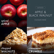 Load image into Gallery viewer, Apple &amp;amp; Black Walnut 3-Wick Candle
