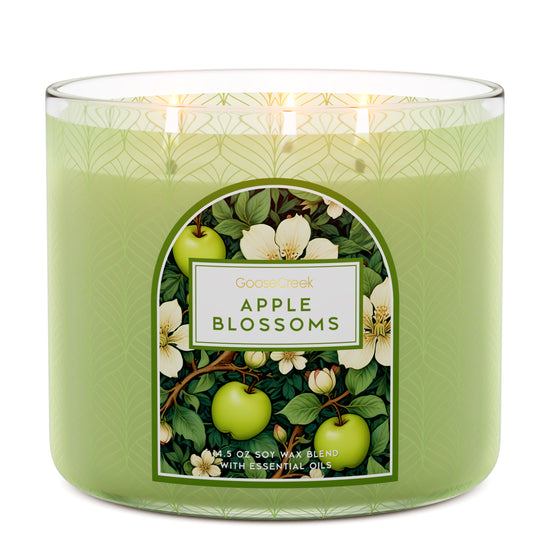 Apple Blossoms 3-Wick Candle