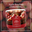 Load image into Gallery viewer, Apple Bourbon 3-Wick Candle
