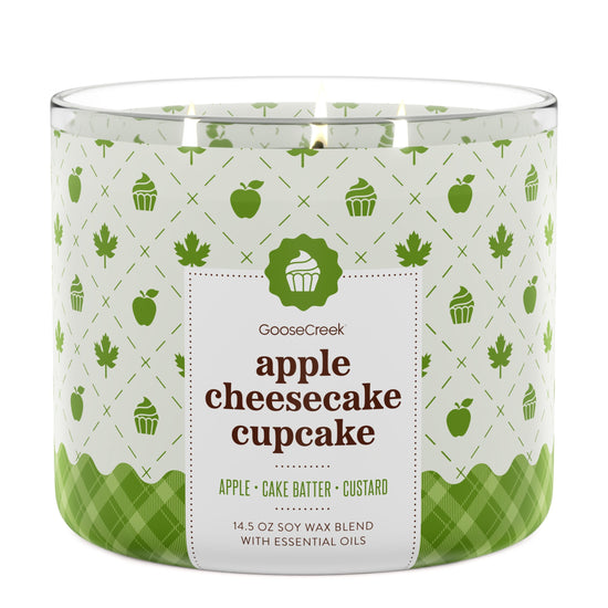 Apple Cheesecake Cupcake 3-Wick Candle