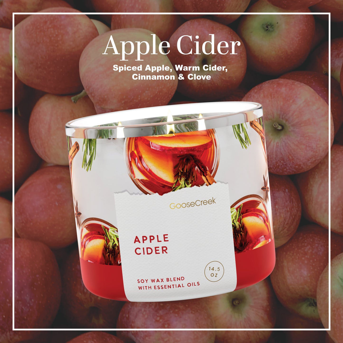 Apple Cider 3-Wick Candle