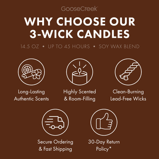 Apple Cider Ice Cream 3-Wick Candle