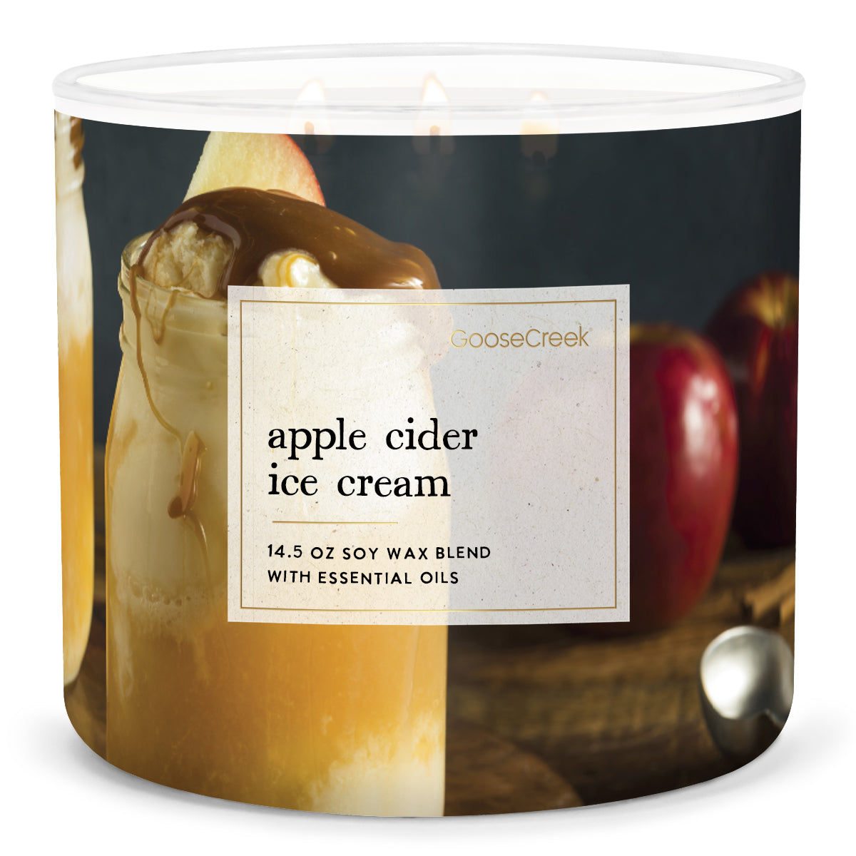 Apple Cider Ice Cream Large 3-Wick Candle