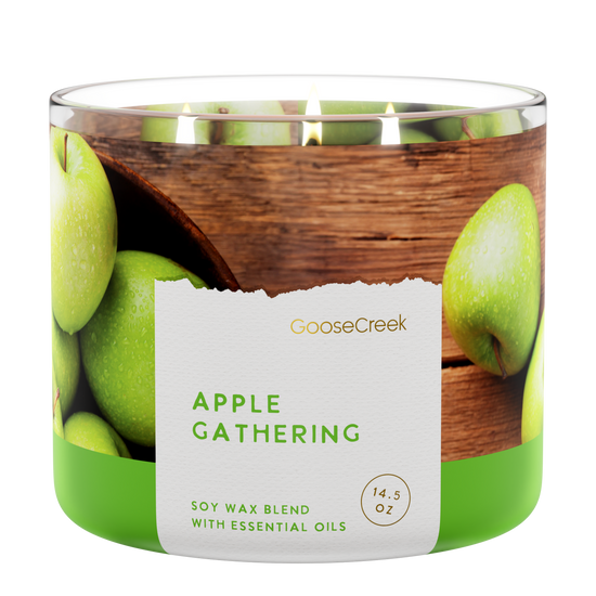 Apple Gathering 3-Wick Candle