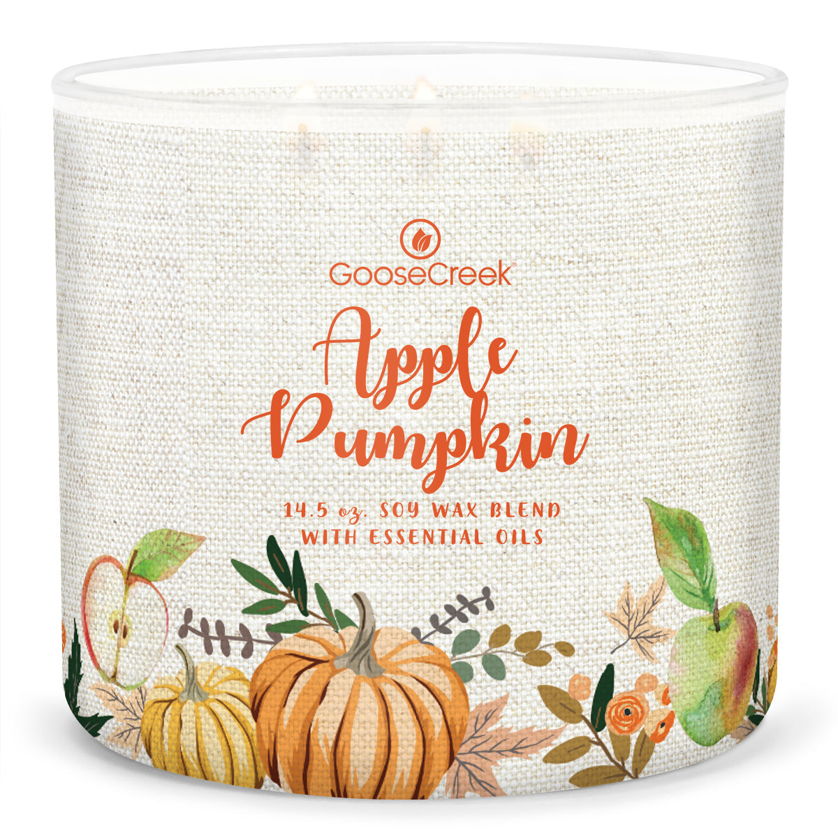 Apple Pumpkin Large 3-Wick Candle