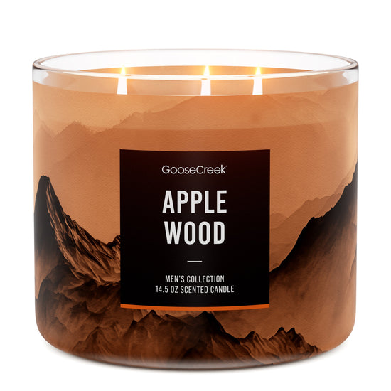 Applewood 3-Wick Candle