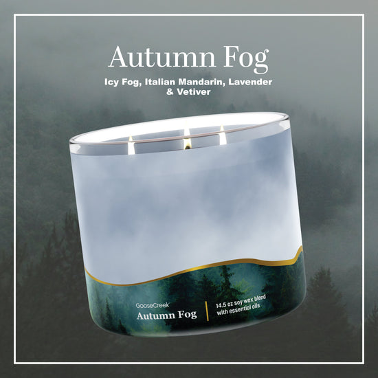 Autumn Fog 3-Wick Candle