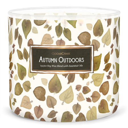 Autumn Outdoors Large 3-Wick Candle