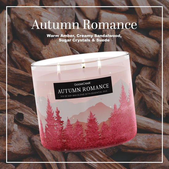 Autumn Romance 3-Wick Candle