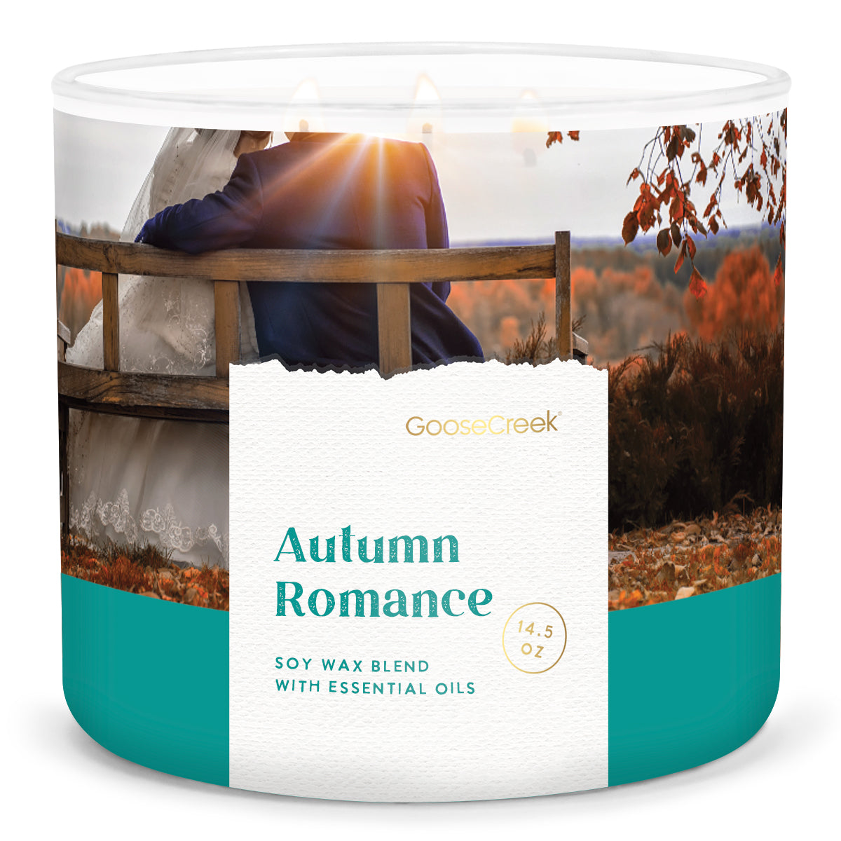 Load image into Gallery viewer, Autumn Romance Large 3-Wick Candle
