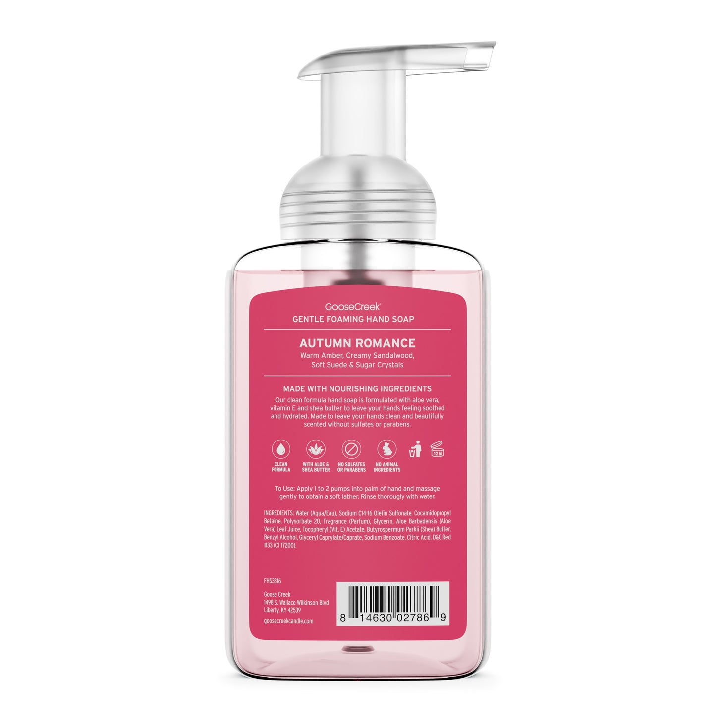 Autumn Romance Lush Foaming Hand Soap