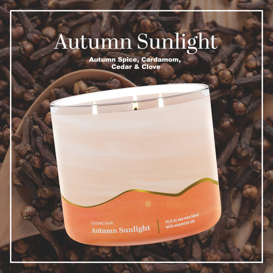 Autumn Sunlight 3-Wick Candle