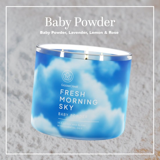 Baby Powder Large 3-Wick Candle