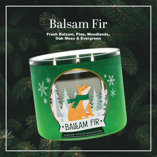 Balsam Fir 3-Wick Candle