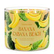 Load image into Gallery viewer, Banana Cabana Beach Large 3-Wick Candle
