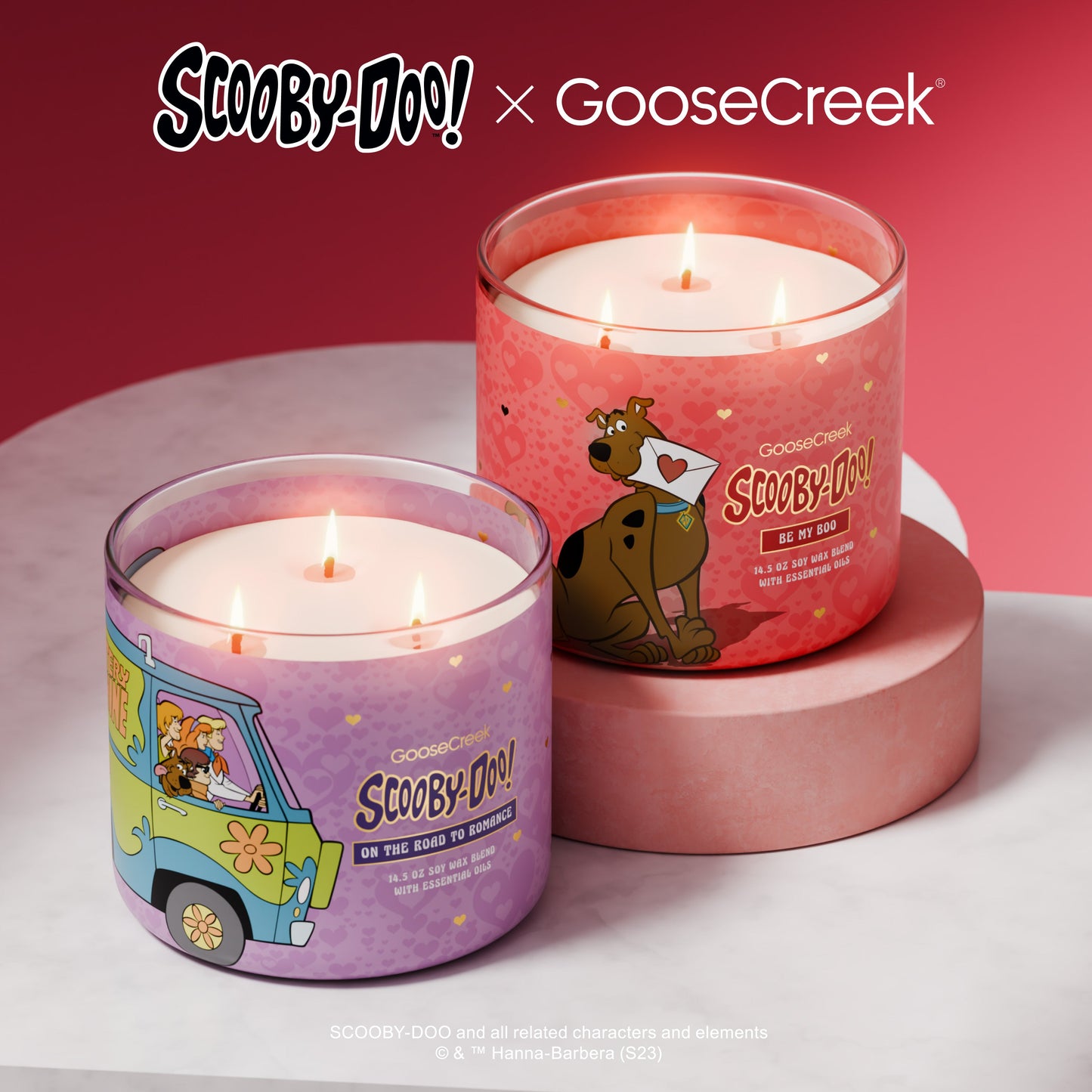 Be My Boo! 3-Wick Scooby-Doo Candle