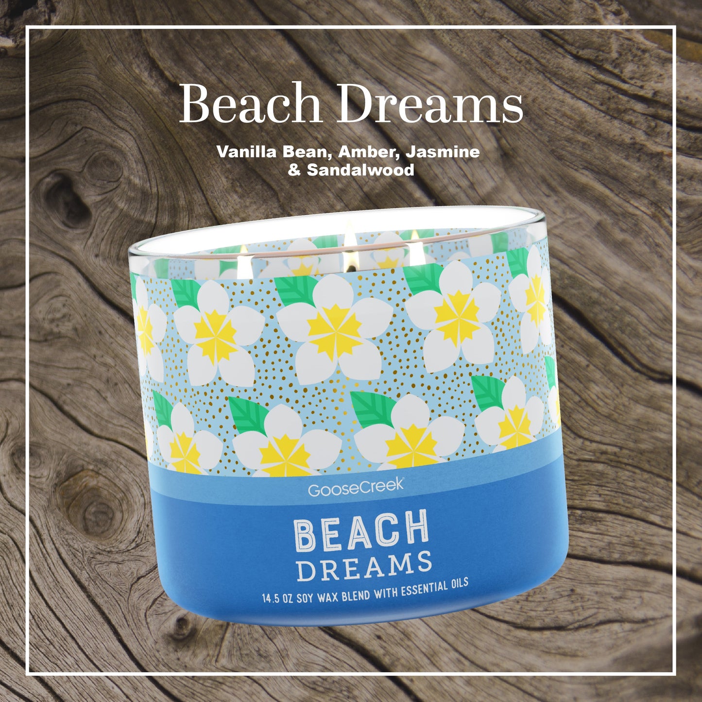 Beach Dreams Large 3-Wick Candle