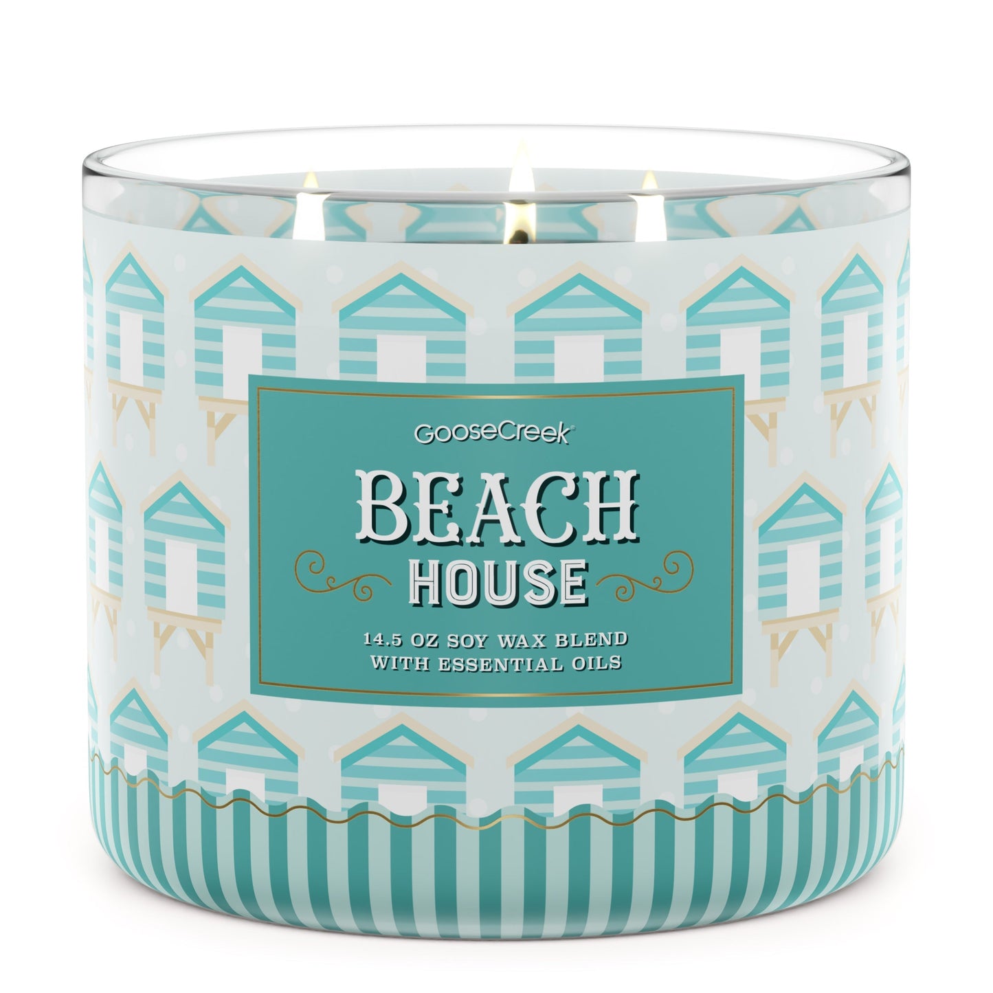 Beach House 3-Wick Candle