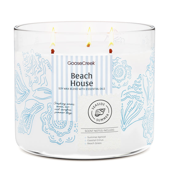 Beach House 3-Wick Candle