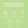 Beachside Blanket 3-Wick Candle