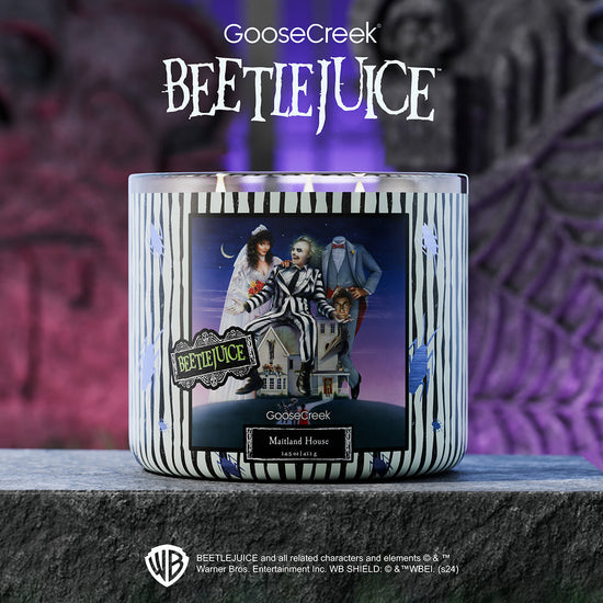 Beetlejuice- Maitland House 3-Wick Candle