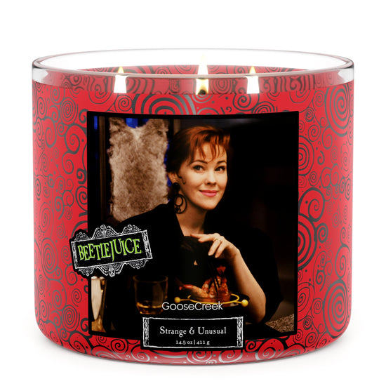 Beetlejuice- Strange & Unusual 3-Wick Candle