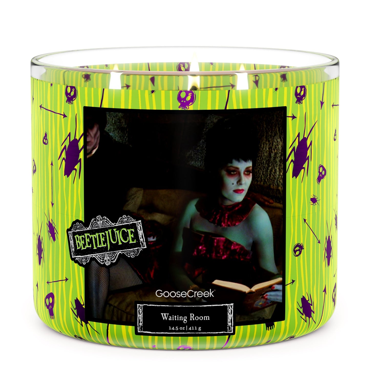 Beetlejuice- Waiting Room 3-Wick Candle