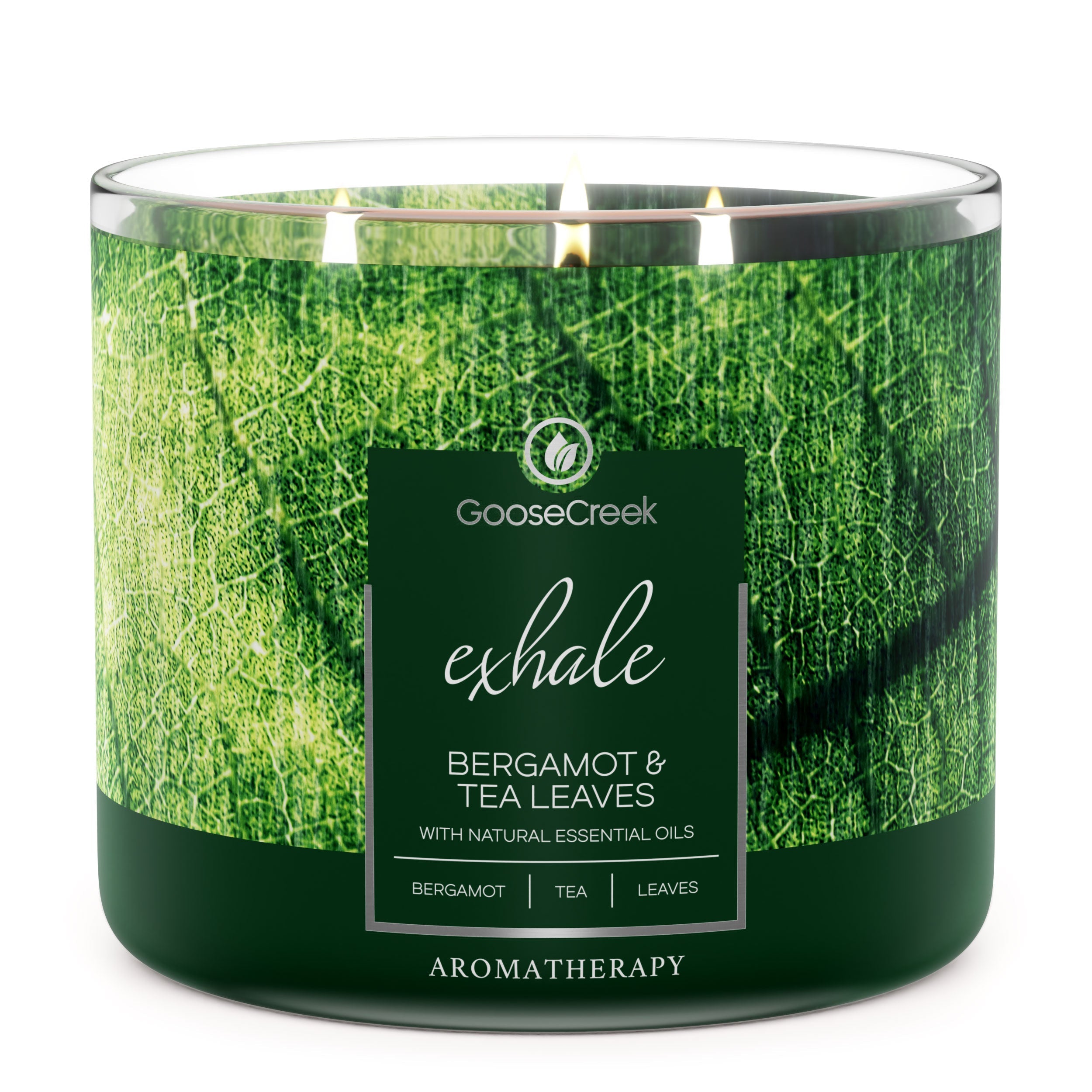 Tea and Bergamot Aromatherapy Candle Goose Creek Candle