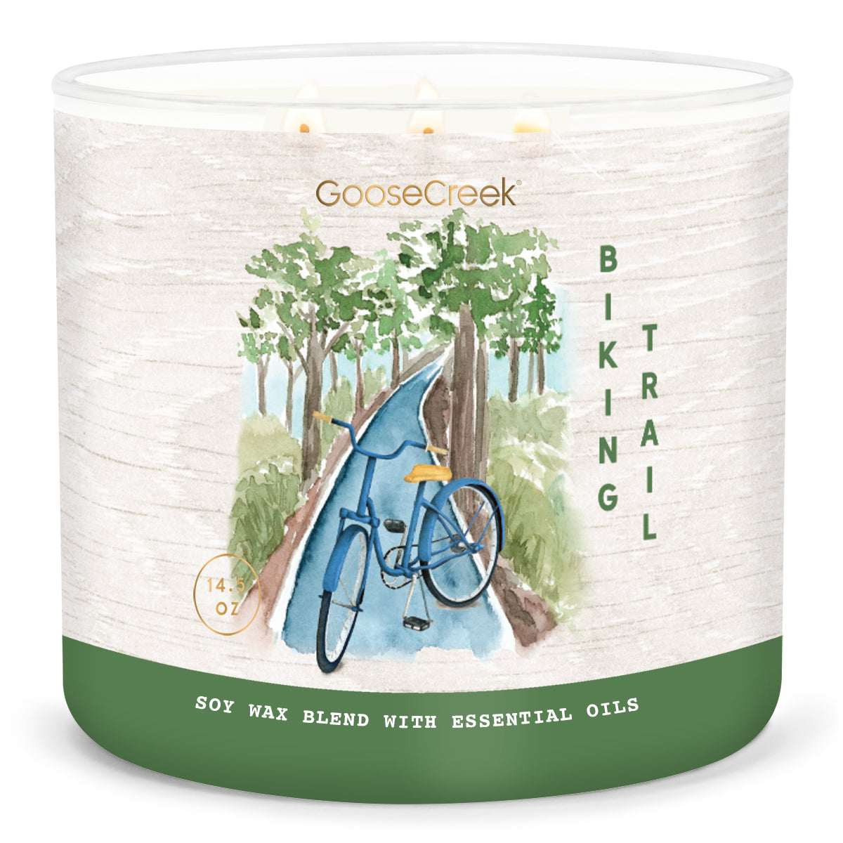 Biking Trail 3-Wick Candle